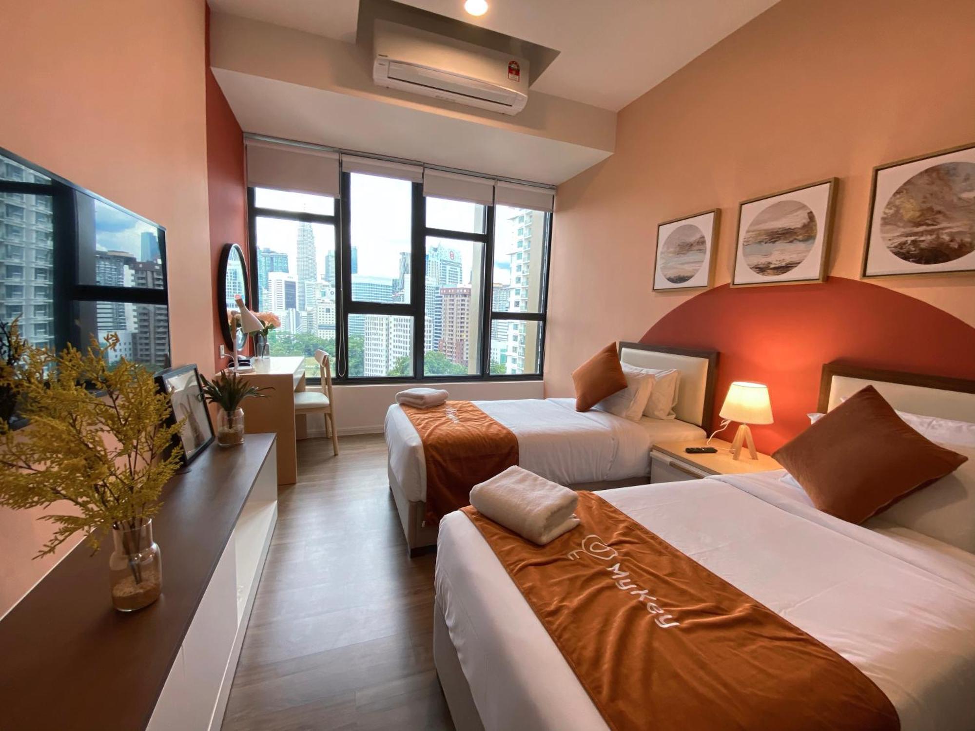 קואלה לומפור Ceylonz Lifestyle Suites @ Bukit Bintang חדר תמונה
